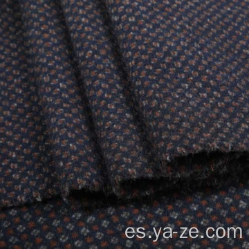 GRS Tweed Woven Woolen Fabric para traje de abrigo